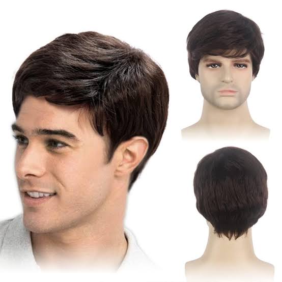 Gents full head cap wigs