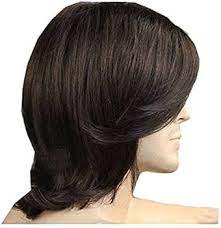 Men fluffy long hair wig